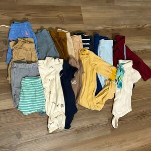 Bundle baby boy 6 months 18 pieces perfect condition